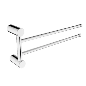 Two-Layer Movable Towel Rack