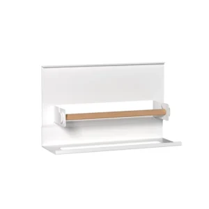 Horizontal Paper Towel Holder-White