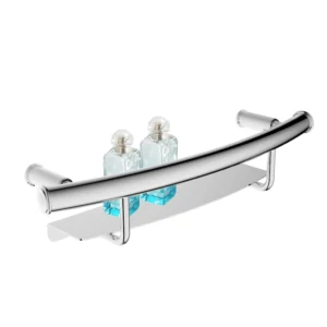 Grab Bar with Shelf
